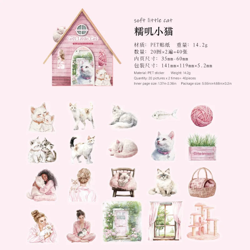 Sticker Small Pet Paradise-40 pzas