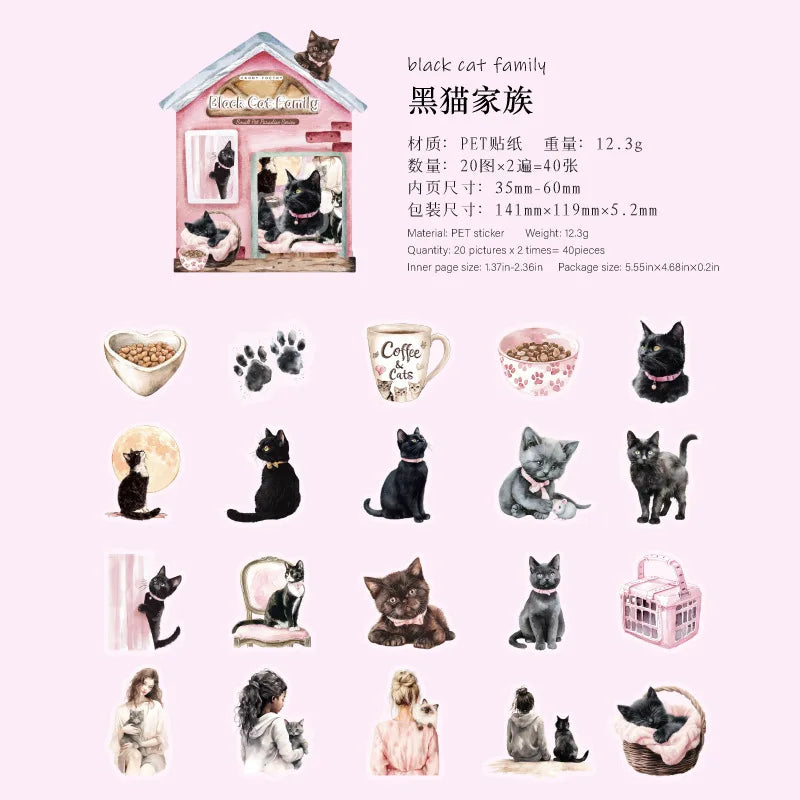 Sticker Small Pet Paradise-40 pzas