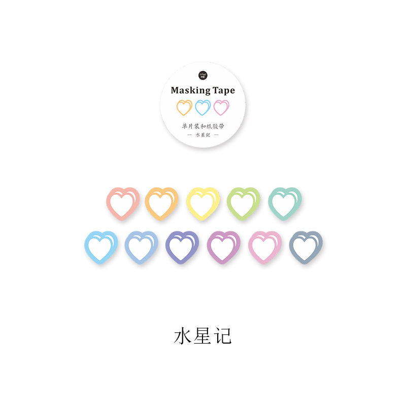 Stickers corazones-100 piezas