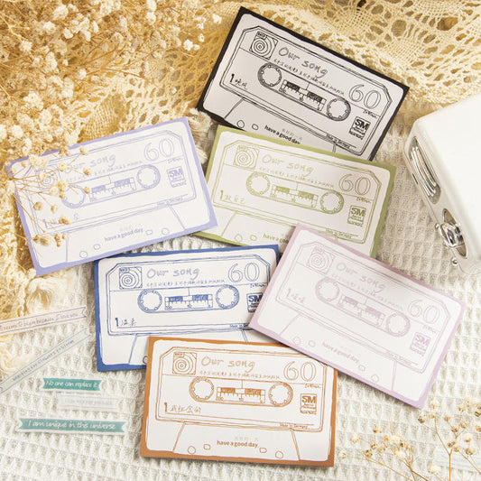 Stickers Romantic series Casets-60 pzas