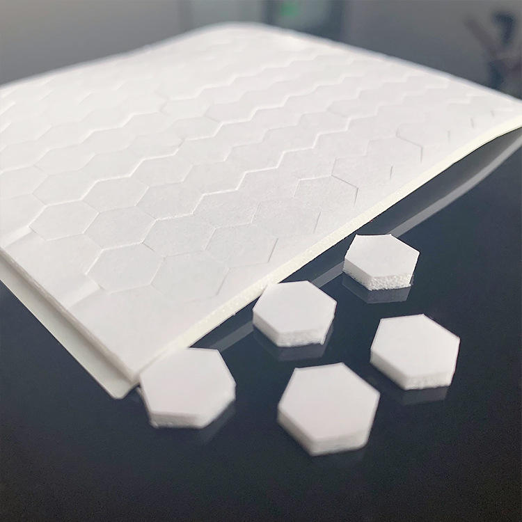 Sticker hexagono doble cara