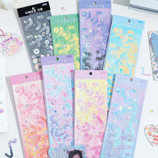 Stickers Bubble Notebook