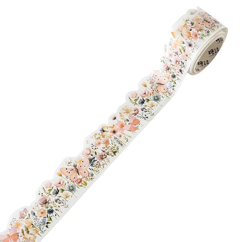 Washitape watercolor flower
