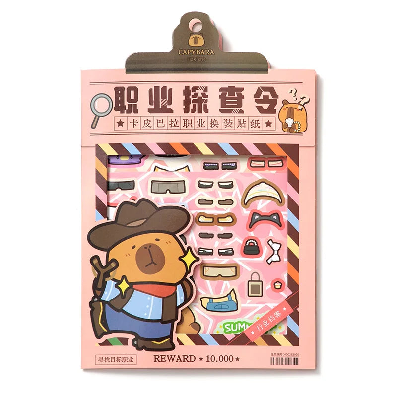 Stickers para vestir capybara