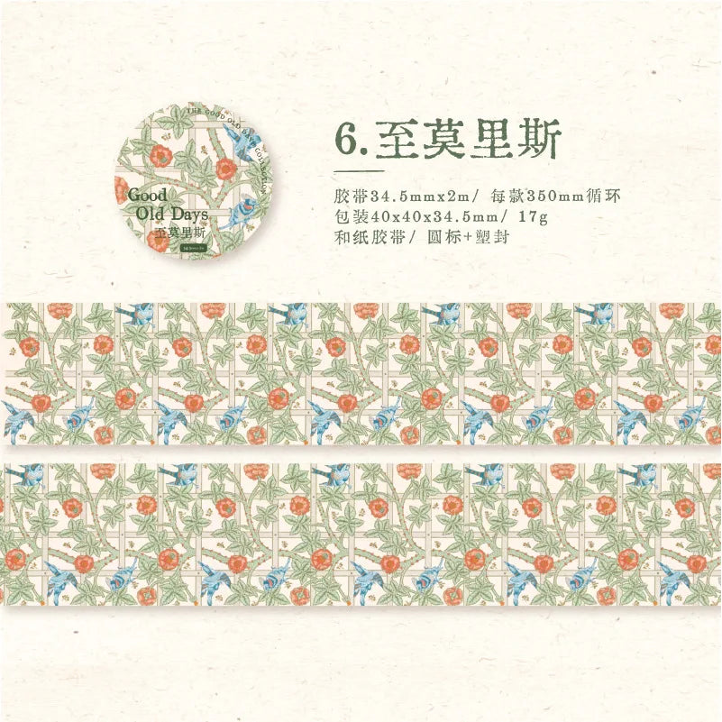 Washitape series the good old day