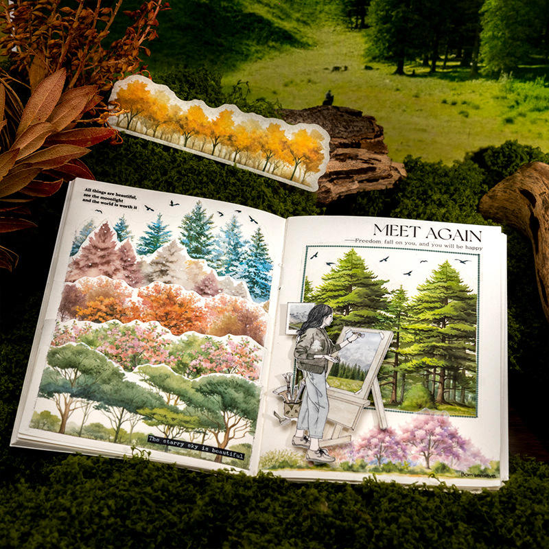 Stickers Shade of Trees-20 pzas