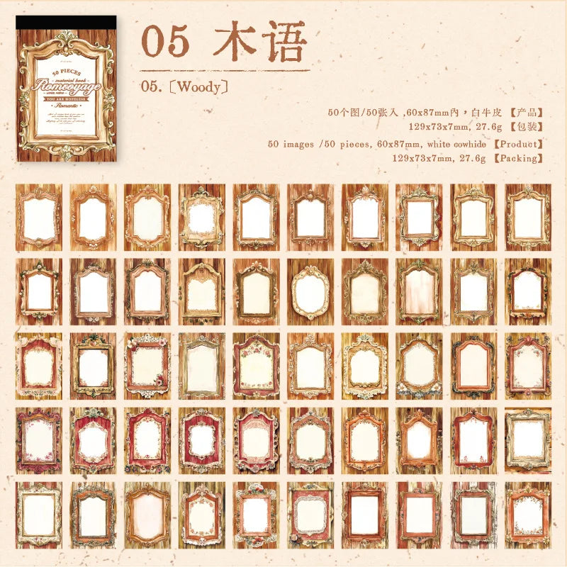 Mini librito "romvoyage"-50 hojas