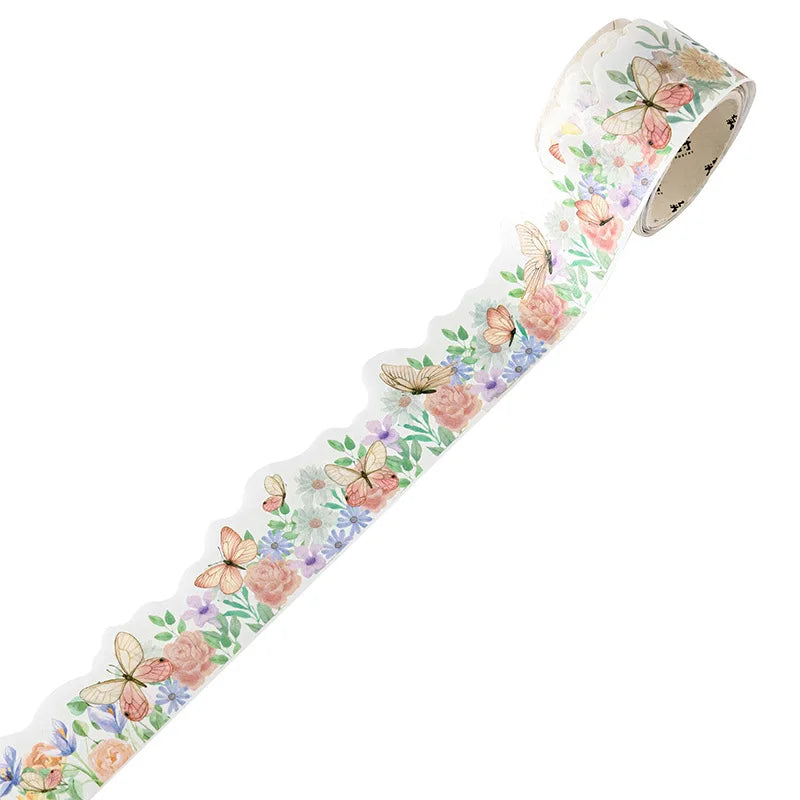 Washitape watercolor flower