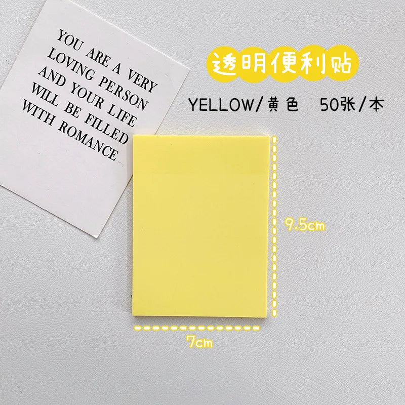 Post-it transparentes