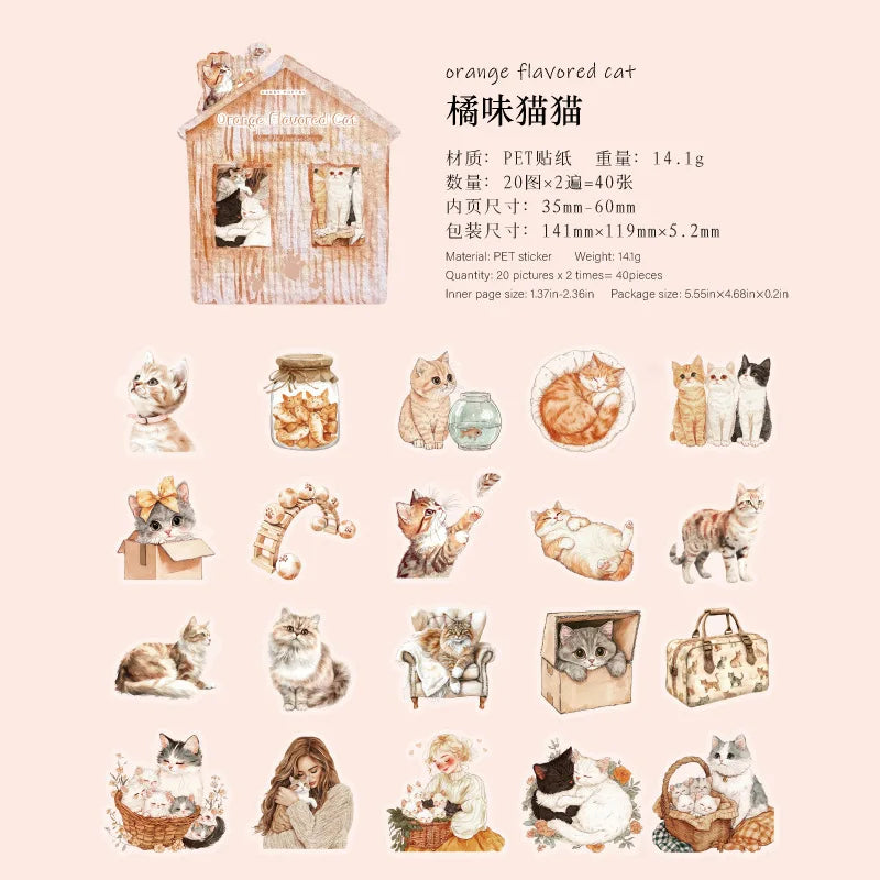 Sticker Small Pet Paradise-40 pzas