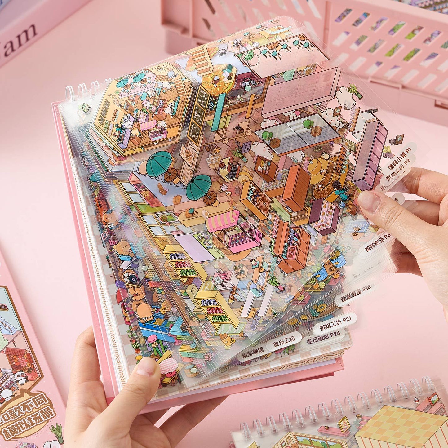 Libro de 20 escenarios 3D