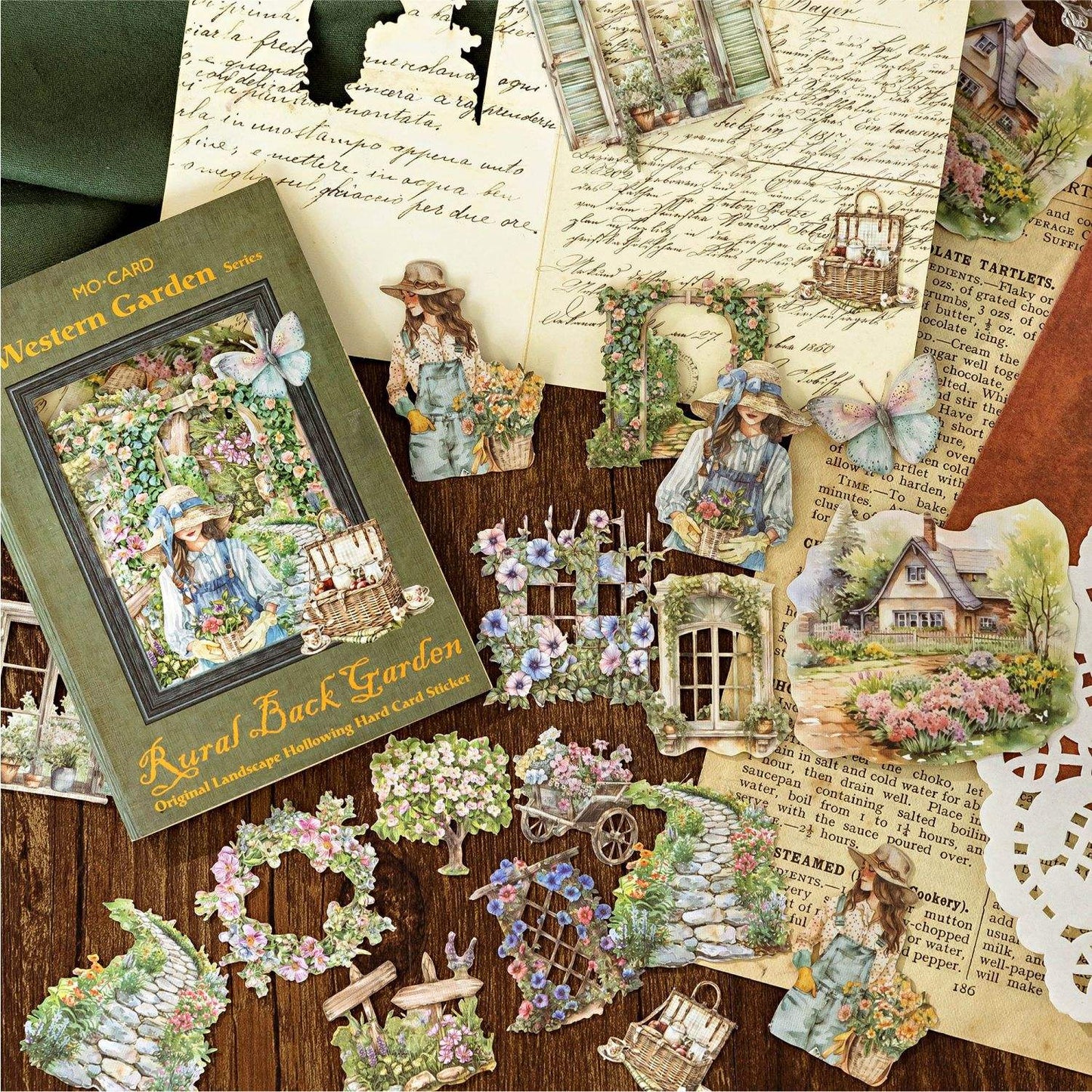 Stickers western garden-30 sticker