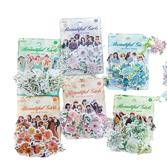 Stickers beautiful girls-40 pzas