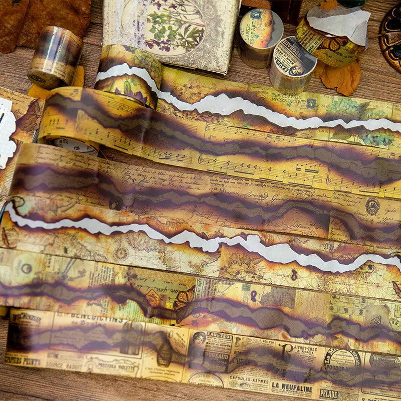 Washitape roll vintage retro
