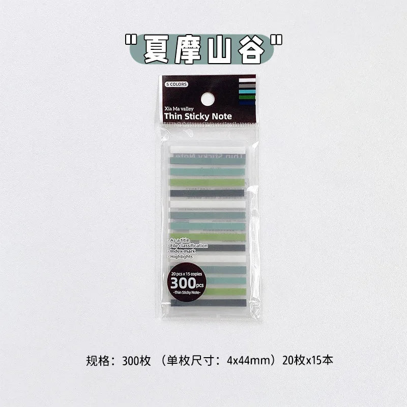Stickys tiras-300 pzas