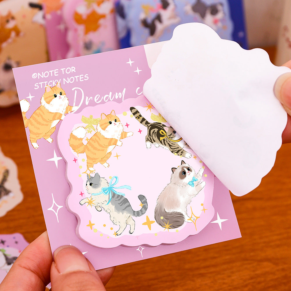 Notepad dream cat puppy-30 pzas