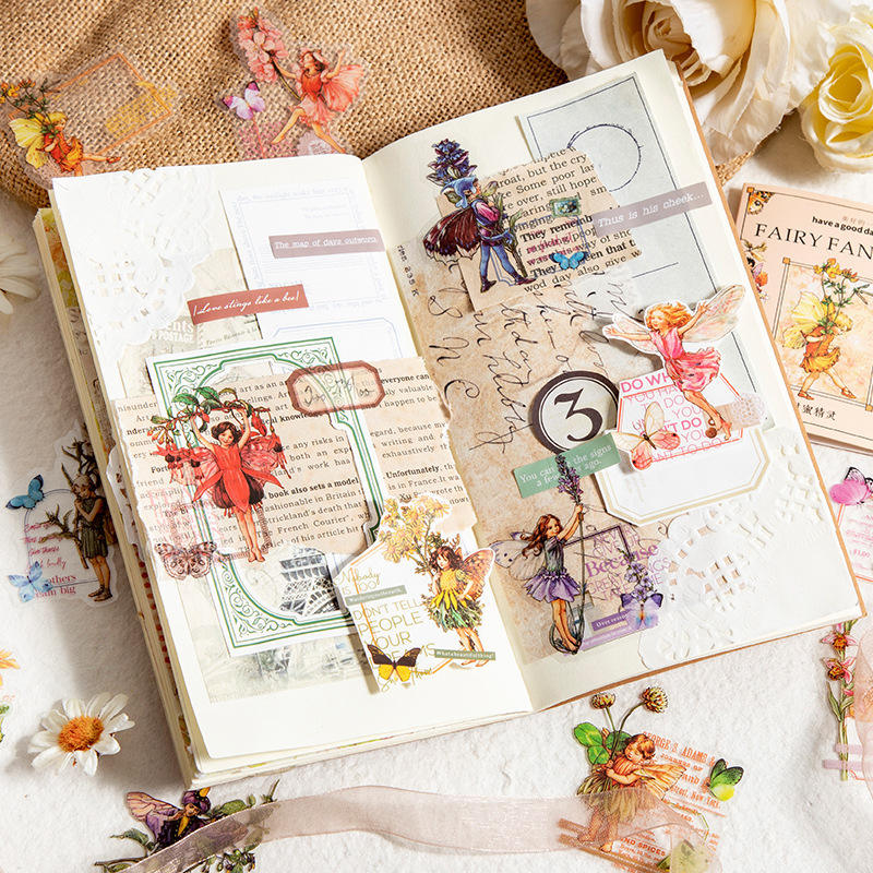 Stickers Fairy fantasy-30 pzas
