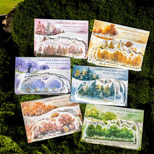 Stickers Shade of Trees-20 pzas