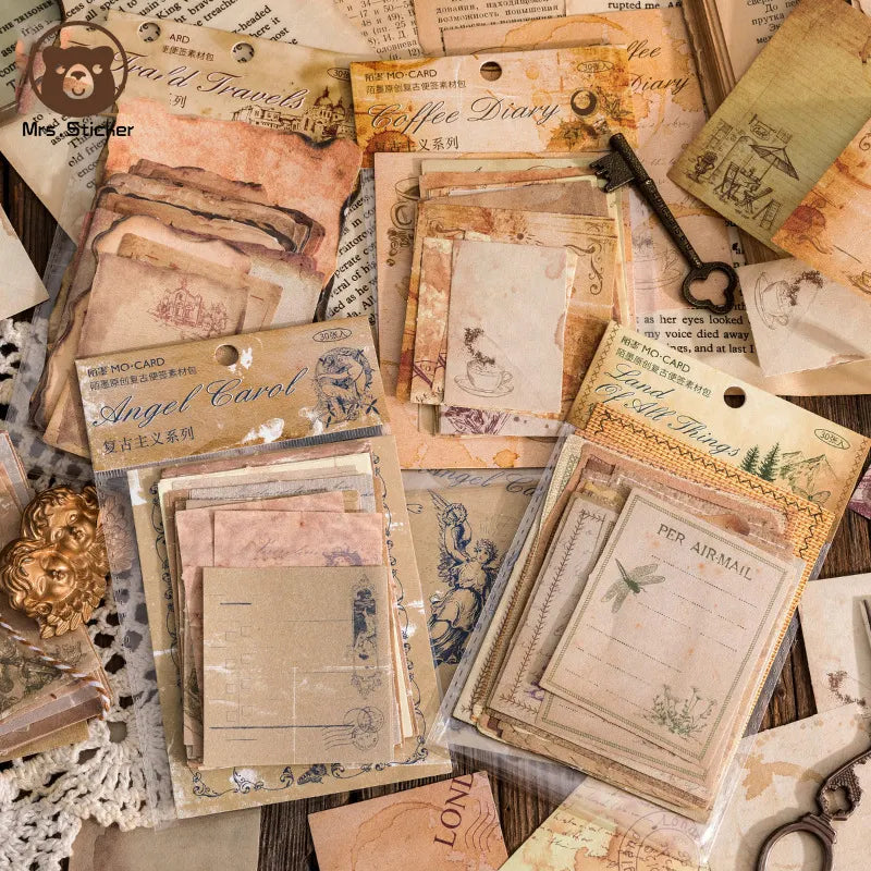 Memo pads vintage-30 pzas
