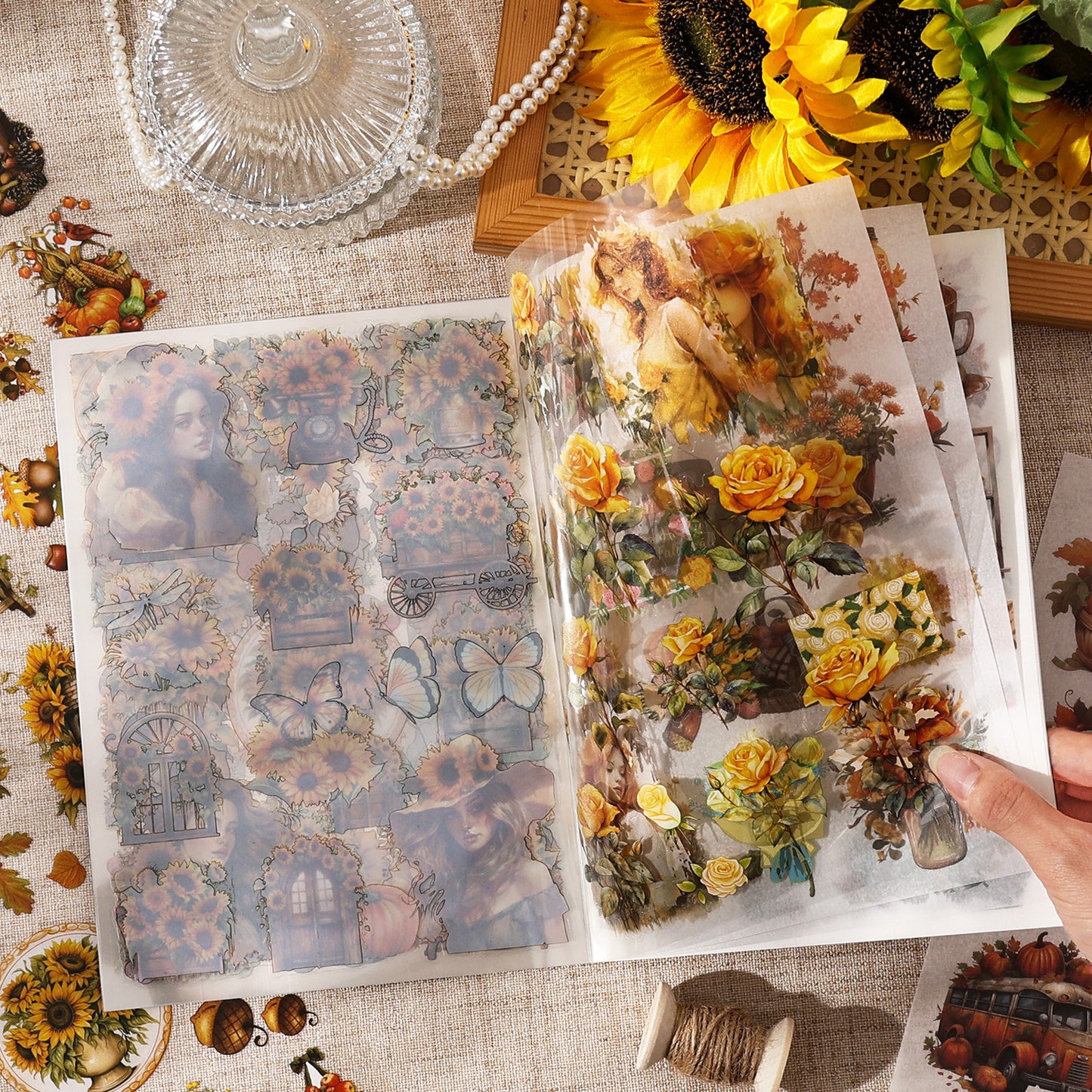 Revista de stickers Memory time-20 hojas B5