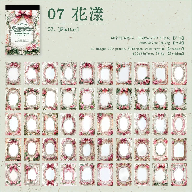 Mini librito "romvoyage"-50 hojas