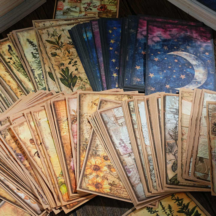Papel decorativo vintage-40 pzas