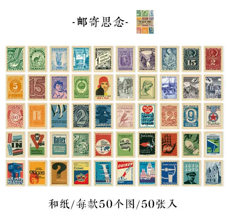 Mini librito The age of thing-50 stickers