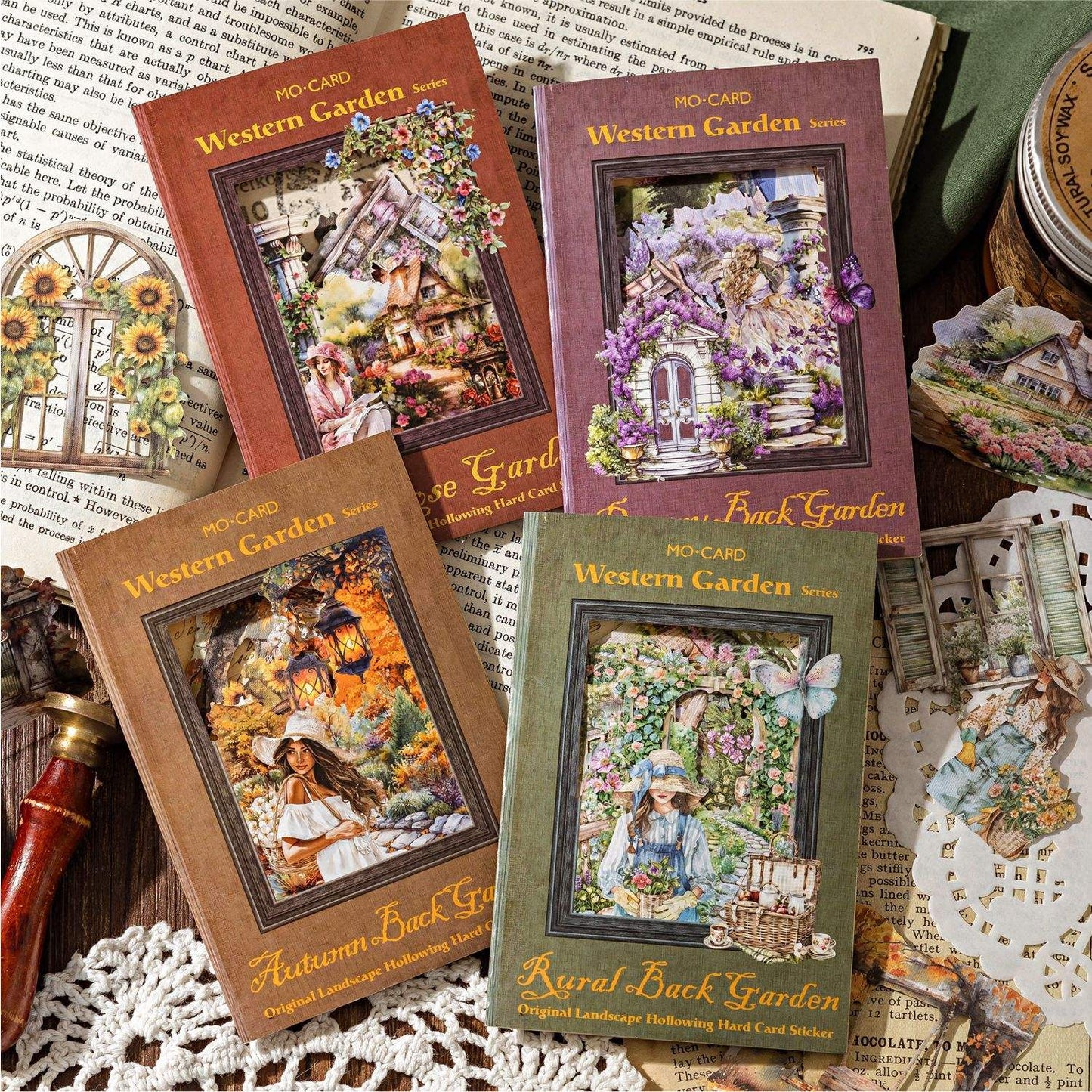 Stickers western garden-30 sticker