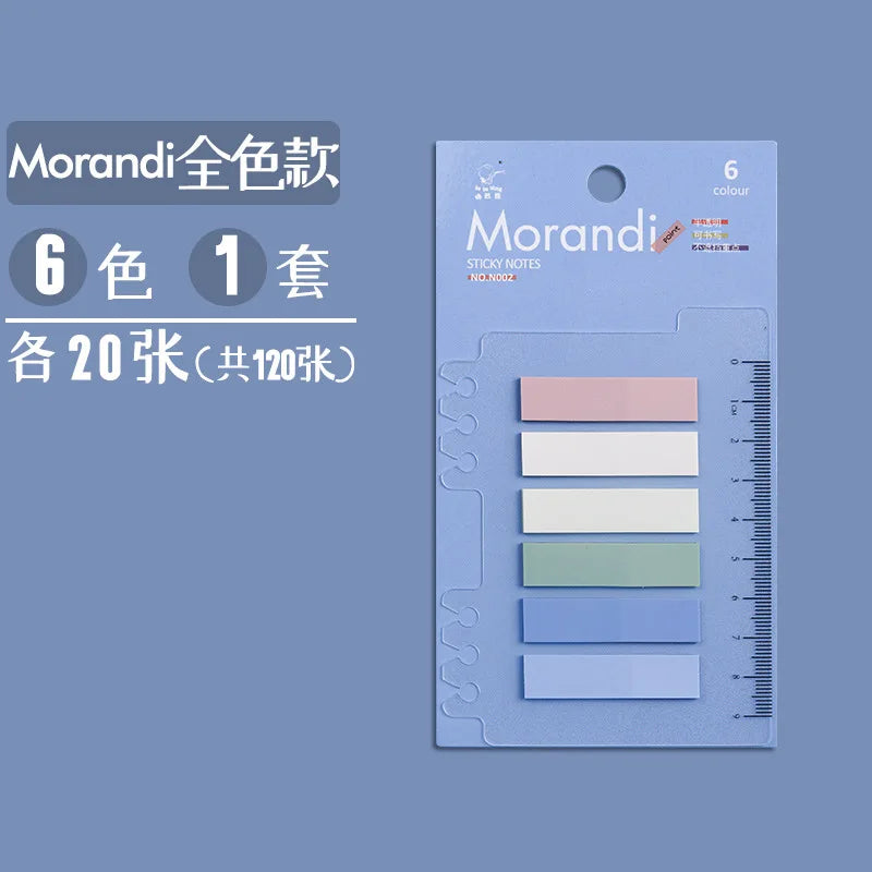 Sticky notes morandi medium banderitas