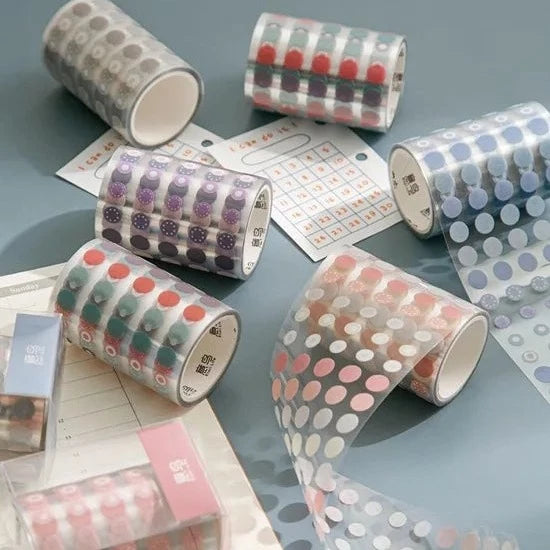 Washitape dots arcoiris-3 metros