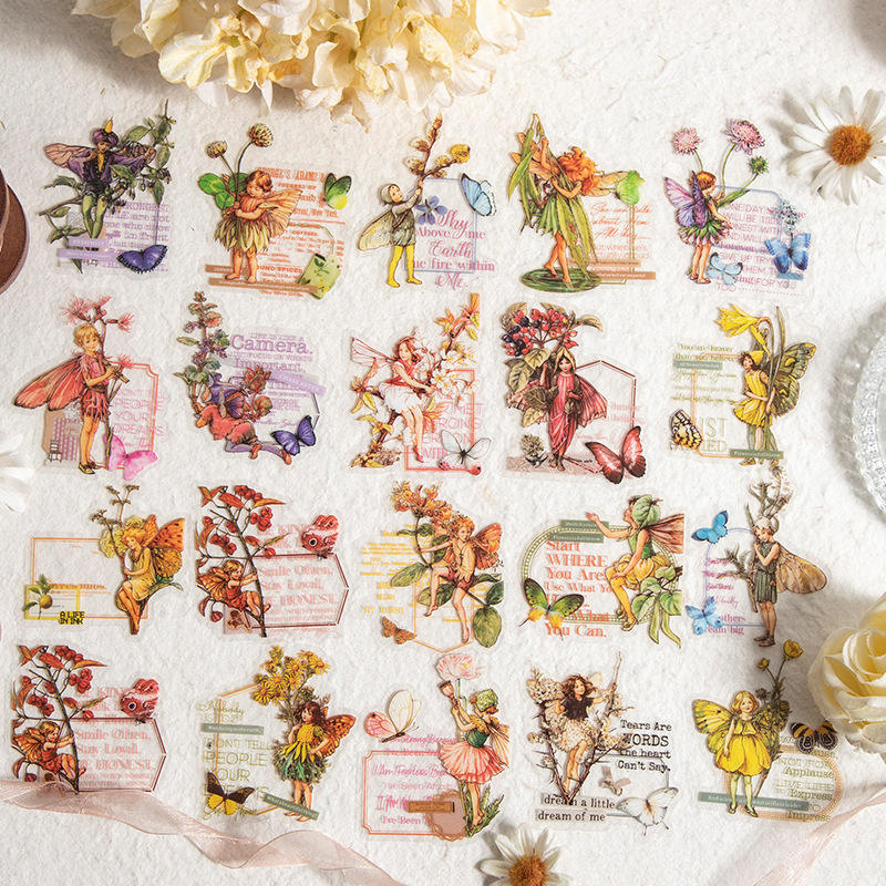Stickers Fairy fantasy-30 pzas