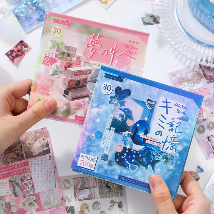 Sticker book estilo japonés-30 hojas