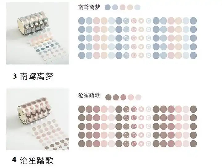Washitape dots arcoiris-3 metros