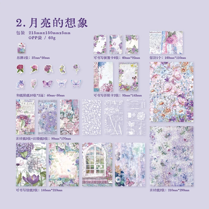 Set paper emotion collection-40 pzas
