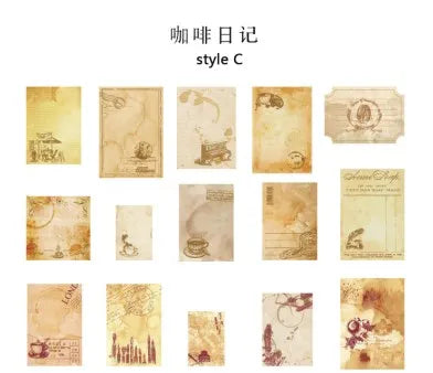 Memo pads vintage-30 pzas