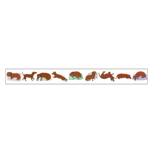 Washitape MT x Léa Maupetit Sausage Dog-5 metros