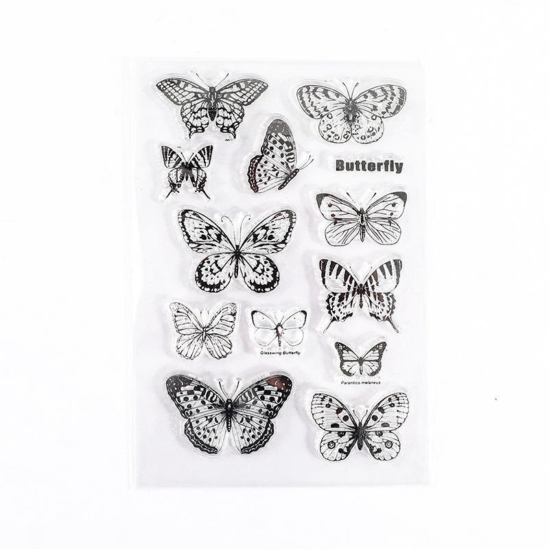 Sellos de silicona-Mariposas