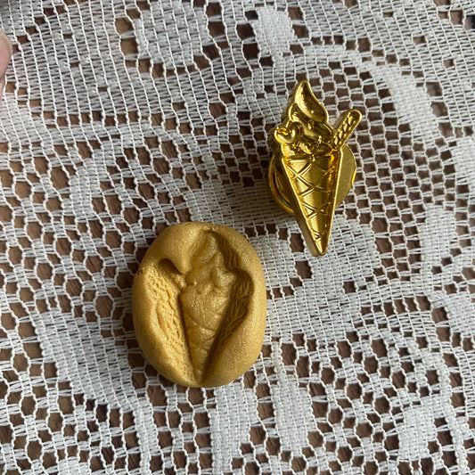 Bronce prediseñado "helado" 2.5 cm