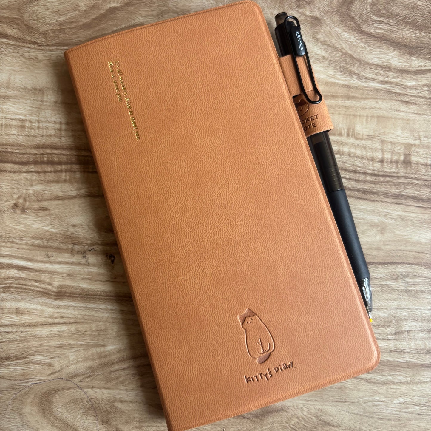 Libreta de bolsillo con lapicero tinta gel-88 hojas