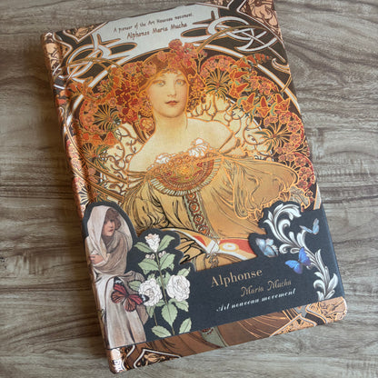 Libreta Maria Mucha A5-128 hojas