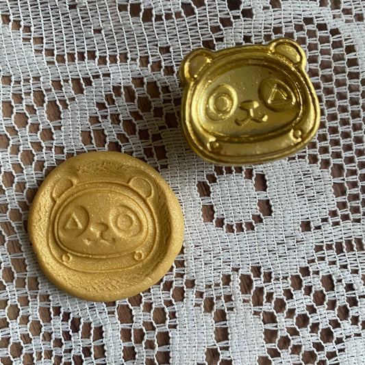 Bronce prediseñado "pandita" 2.5 cm