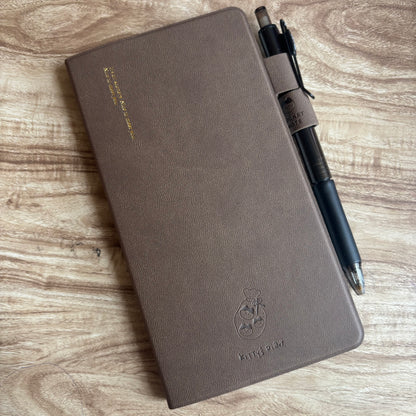 Libreta de bolsillo con lapicero tinta gel-88 hojas