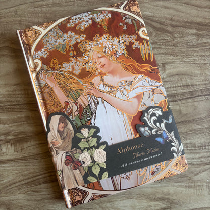 Libreta Maria Mucha A5-128 hojas