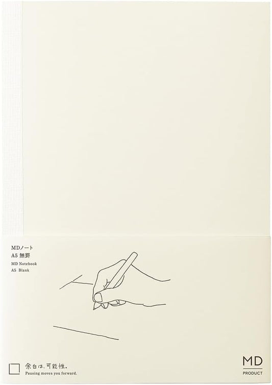 Midori notebook blank Bunko A5-176 Páginas