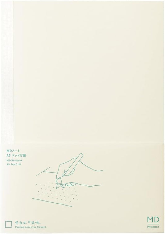 Midori notebook dots Bunko A5-176 Páginas