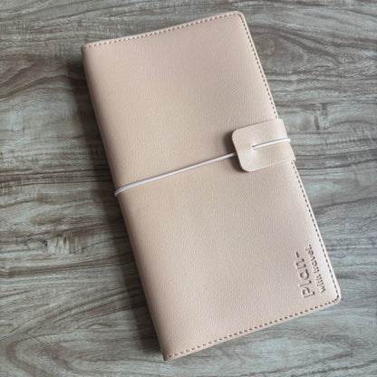 Notebook Travel cuero corrugado-2 cuadernillos