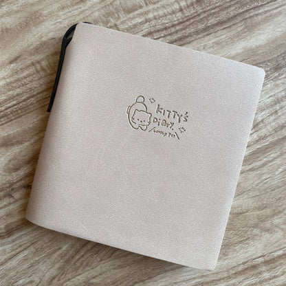Cuaderno A7 hojas blancas + lapicero