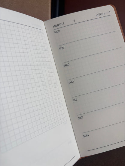 Libreta de bolsillo con lapicero tinta gel-88 hojas