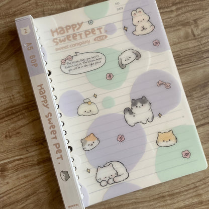 Cuaderno infinito "gatitos" A5 -50 hojas rayadas