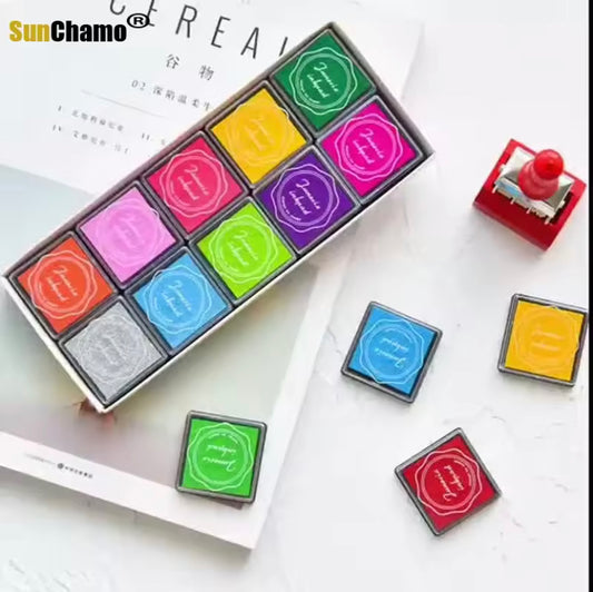 Set de mini tintas para sellos-20 pzas